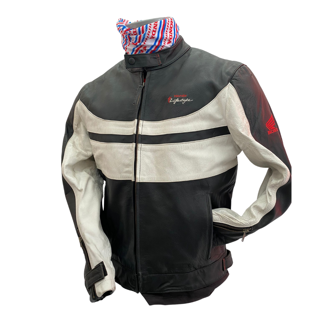 Giubbotto Honda in pelle