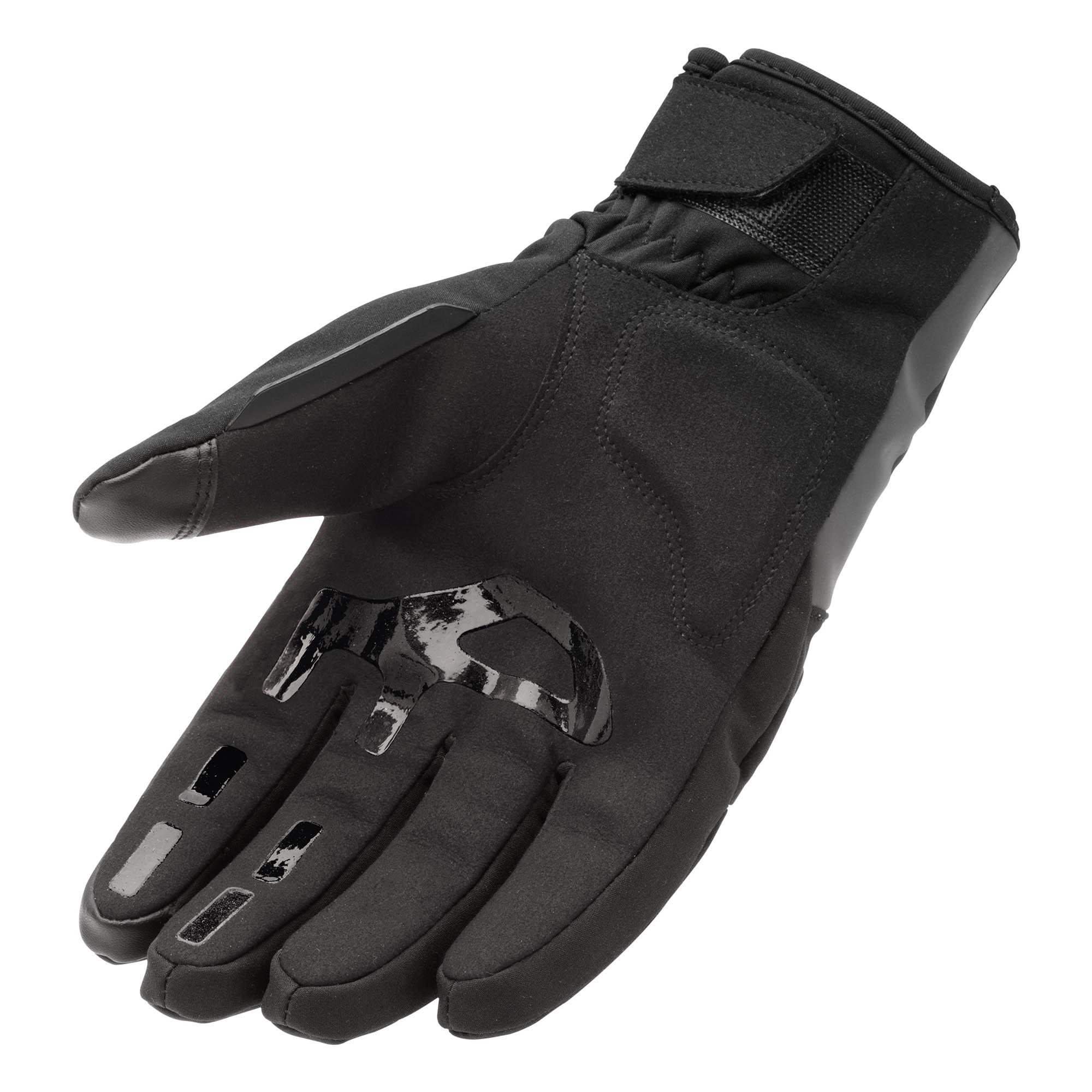 Tucano Urbano Guanti Invernali Moto TARGET HYDROSCUD® Nero Taglia XL | Impermeabili, Termici, Con Protezione Nocche, Touch Screen