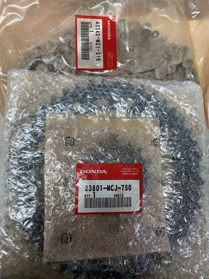 06406MFND00 KIT CATENA DI TRASMISSIONE (50-16&44T)
