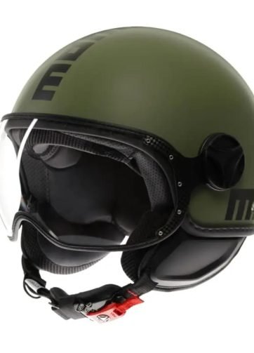 Momo Fighter Classic Matt Military Green Black