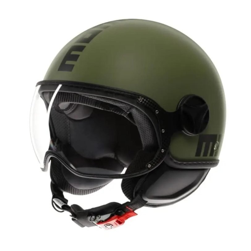 Momo Fighter Classic Matt Military Green Black