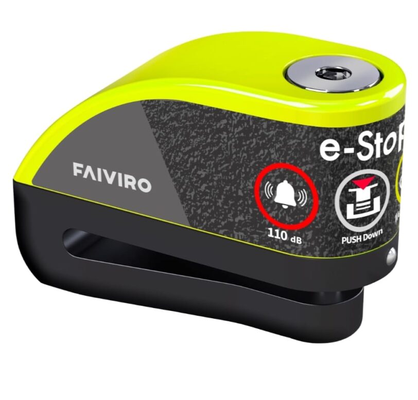 E-STOP FAIVIRO - Blocca disco elettronico con allarme