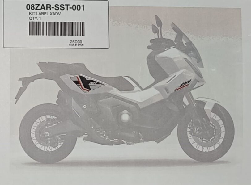08ZARSST001 X-ADV 750 STICKERS - immagine 2