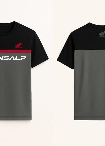 08AUDTEE009L HONDA TRIBUTE TRANSALP TEE