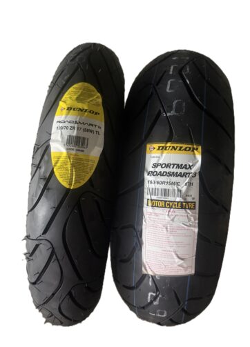 COPPIA DUNLOP SPORTMAX ROADSMART 3 120/70ZR17 - 160/60R15